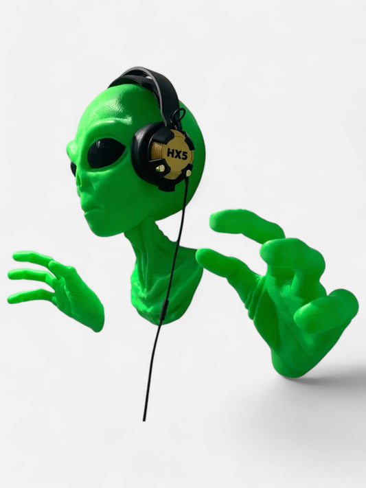 Alien Wall-Mounted Headphone & Controller Stand