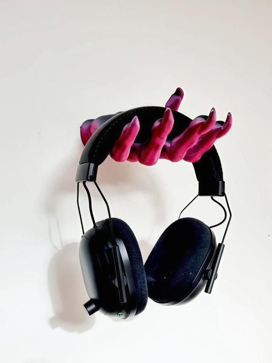 Demon Hand Wall-Mounted Headphone Stand