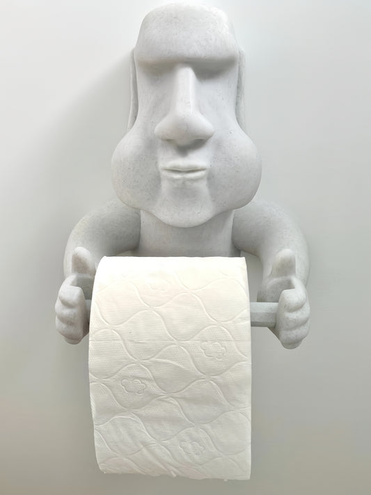 Moai Toilet Paper Holder