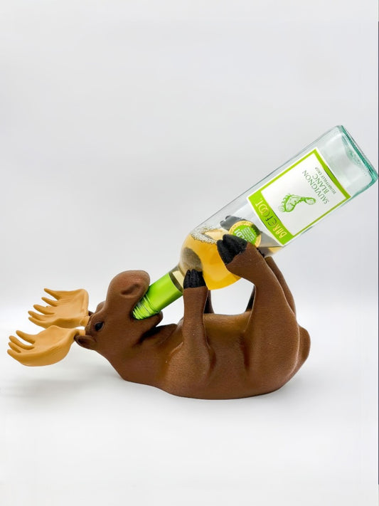 Moose Wine Bottle Holder