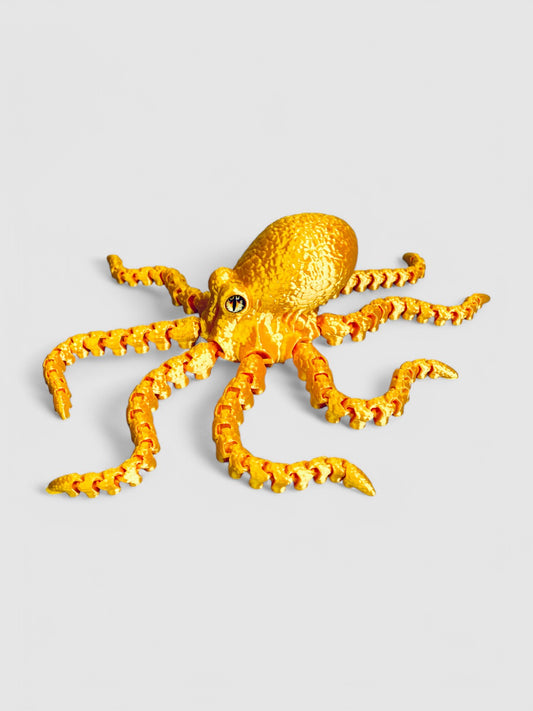 3D Printed Articulated Octopus