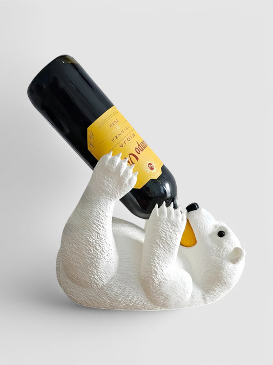Polar Bear Wine Bottle Holder