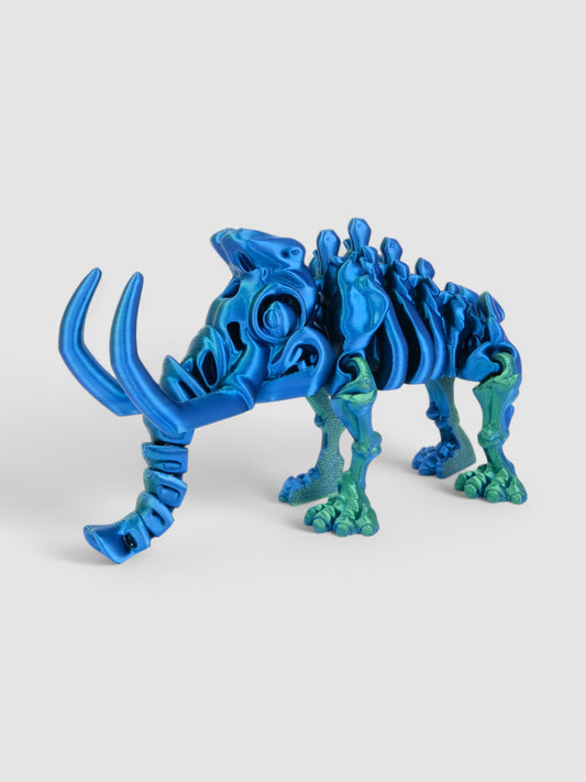3D Printed Articulated Skeleton Mammoth