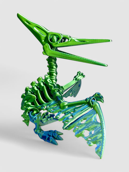 3D Printed Articulated Skeleton Pteranodon