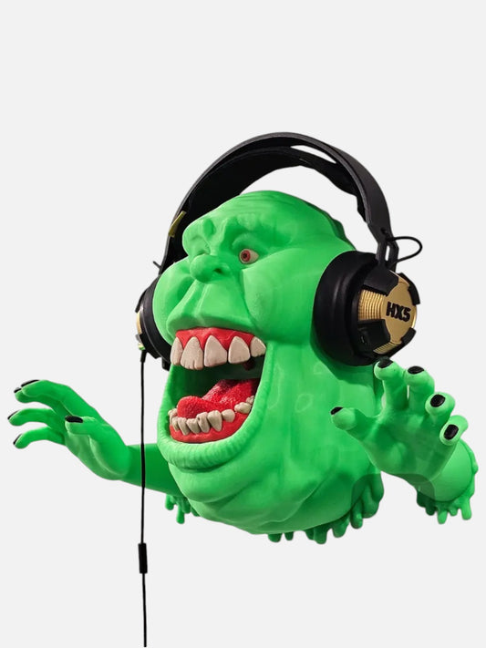 Slimer From Ghostbusters Wall-Mounted Headphone Stand