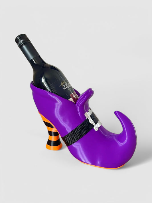 Witch Shoe Wine Bottle Holder