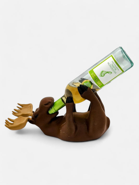 Moose Wine Bottle Holder