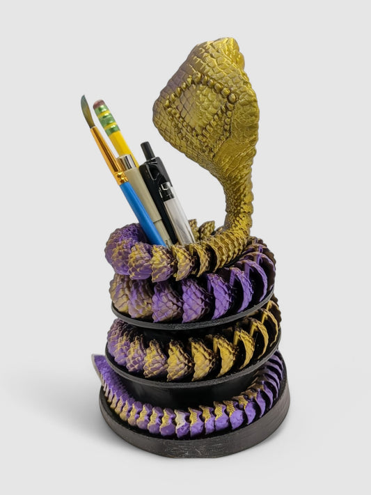 3D Printed Cobra Pencil Holder