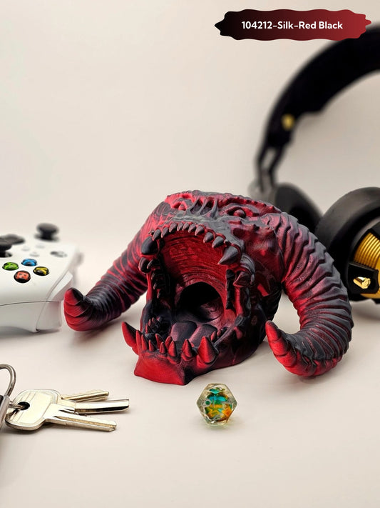 Balrog Head Dice Tower / Controller Holder / Headset Holder / Keys Holder