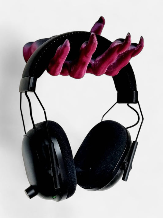 Demon Hand Wall Mounted Headset Holder